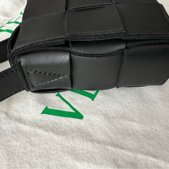 Bottega Veneta Small Cassette Intreccio Leather Crossbody - Picture 6 of 9